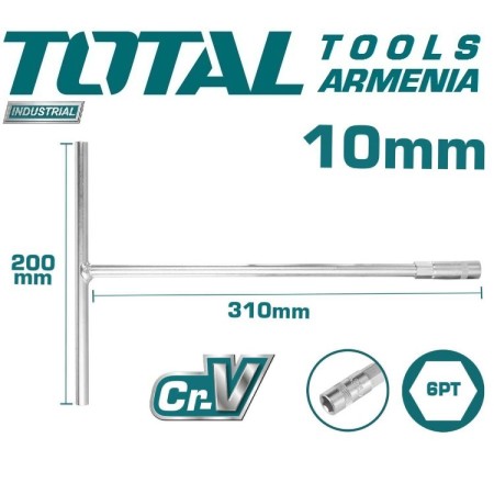 T-աձև բանալի 10մմ