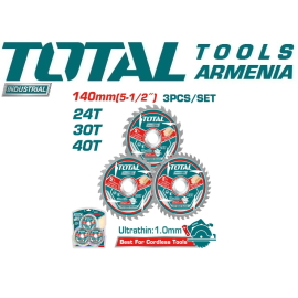 Գերբարակ TCT սղոցի շեղբերի հավաքածու