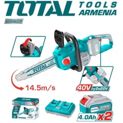 Մարտկոցային շղթայավոր սղոց 40V