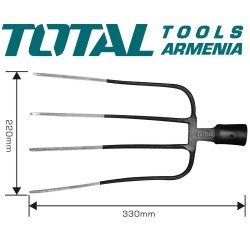 Պողպատե եղան 410x220 մմ