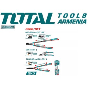 Scissors set 3 pieces