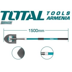 Պողպատե բահ ապակեպլաստ բռնակով 1500 մմ