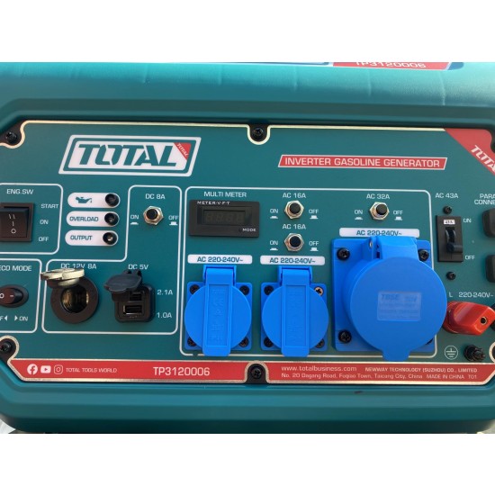 Բենզինային գեներատոր ինվենտորային Total TP3120006