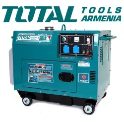 Դիզելային գեներատոր (մեկնարկիչով) Անաղմուկ Եռաֆազ 5000 Վատտ 