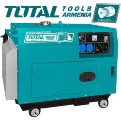 Դիզելային գեներատոր (մեկնարկիչով) Անաղմուկ 5000 Վատտ 