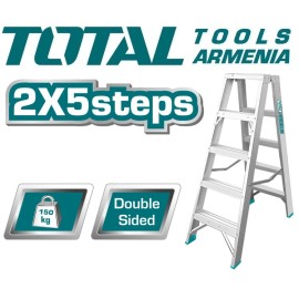 Double side ladder 2 x 5 steps