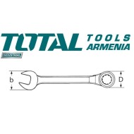 Բանալի համակցված ճռիկով 24 մմ