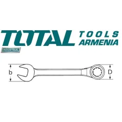 Բանալի համակցված ճռիկով 11 մմ