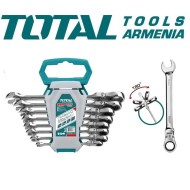  Բանալիների հավաքածու շարժական գլխով 8 հատ