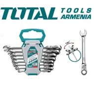  Բանալիների հավաքածու շարժական գլխով 8 հատ