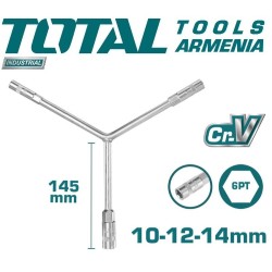 Y-աձև բանալի 10-12-14մմ