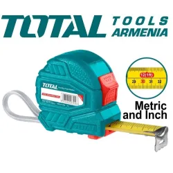 Ժապավեն չափիչ ՝ ( ռուլետկա ) 8 մ x 25 մմ :