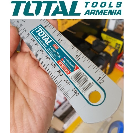 Aluminum ruler 60 cm
