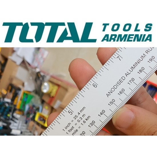 Aluminum ruler 60 cm