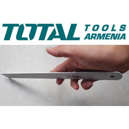 Aluminum ruler 60 cm