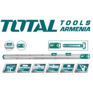 Ալյումինե քանոն հարթաչափով 60 սմ