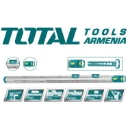 Ալյումինե քանոն հարթաչափով 60 սմ