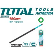 Հարվածային պտուտակահանի բիթ 150մմ