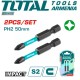 PH2 impact screwdriver bits set 2pcs