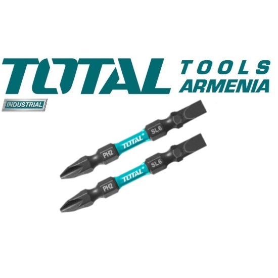 Հարվածային պտուտակահաններ երկկողմանի 2 հատ