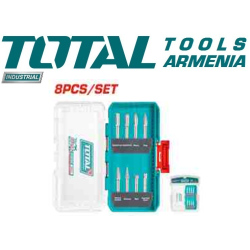 8 հատ վոլֆրամի կարբիդային պտտվող գլխիկների հավաքածու