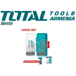 12 հատ քարե հորատման գլխիկների հավաքածու