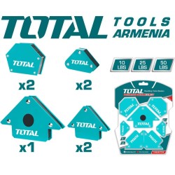 Մագնիսական եռակցման անկյունների հավաքածու 7 հատ