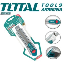 Շարժողական սայրով դանակ ՝ ալյումինե կառուցվածքով :