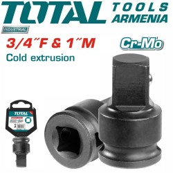 Հարվածային վարդակի ադապտեր 3/4" (F) x 1" (M)