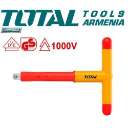 Դիէլեկտրիկ վեցանկյուն գլխիկների կցորդիչ T-աձև բռնակով 1/2 դյույմ