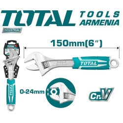 Կարգավորվող բանալի 6" 150 մմ