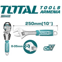 Կարգավորվող բանալի 10" 250 մմ