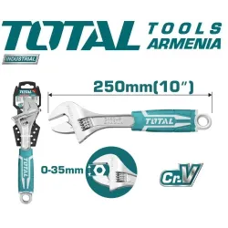 Կարգավորվող բանալի 10" 250 մմ