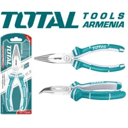 Տափակաբերան թեք երկար քթով աքցան 160 մմ