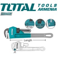 Խողովակի բանալի 0-50 մմ - 350 մմ 14 "