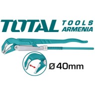 Ծանր աշխատանքների խողովակների բանալի 0-40 մմ