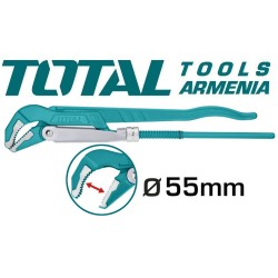 Ծանր աշխատանքների խողովակների բանալի 0-55 մմ