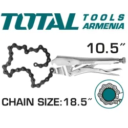 Շղթայի սեղմակով ամրացնող աքցան