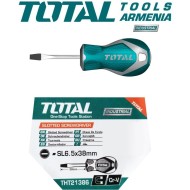 Պտուտակահան ` հարթ  (տափակ ) SL 6.5 x 38 