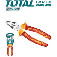 Դիէլեկտրիկ տափակաբերան աքցան (Հարթաշուրթ) 1000Վ 200մմ TOTAL THTIP2181