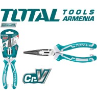 Տափակաբերան երկար քթով աքցան 200 մմ