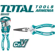 Տափակաբերան երկար քթով աքցան 200 մմ