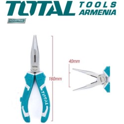 Տափակաբերան երկար քթով աքցան 160 մմ