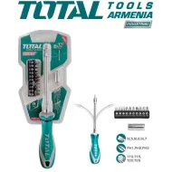 Պտուտակահանի հավաքածու ՝  ճկուն շղթայով 12 հատ 