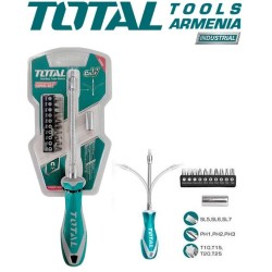 Պտուտակահանի հավաքածու ՝  ճկուն շղթայով 12 հատ 