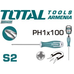 Phillips խաչաձև պտուտակահան PH1x100 մմ