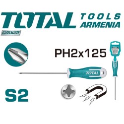 Phillips խաչաձև պտուտակահան PH2x125 մմ