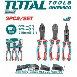 Բարդ գործառույթների աքցանների հավաքածու 3 հատ