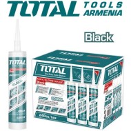 Սև սիլիկոն հերմետիկացման համար 300 մլ