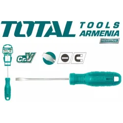 Պտուտակահան ՝ հարթ ( տափակ )  SL 5.5 x 100 մմ 